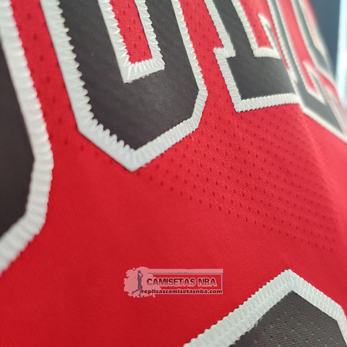 Camiseta Chicago Bulls Michael Jordan NO 23 Icon Autentico Rojo